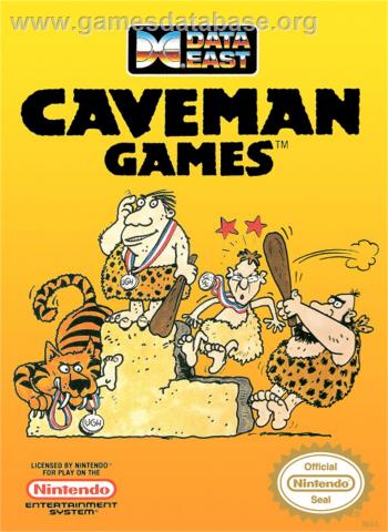 Cover Caveman Games for NES